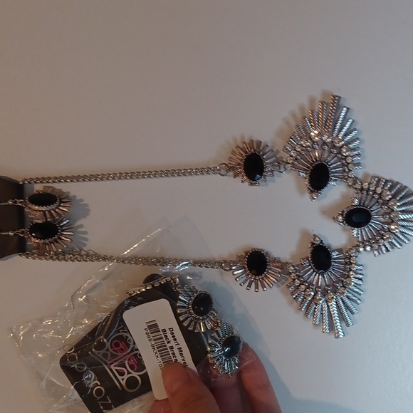 SILVER SPIKE SET. Large set - Picture 2 of 8